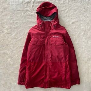 Columbia Interchange 3-in-1 Omni-Tech Jacket in Red Size Medium